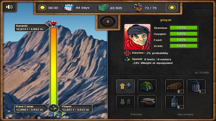 Conquer 7 Summits :Climb Mountain Simulation screenshot-3