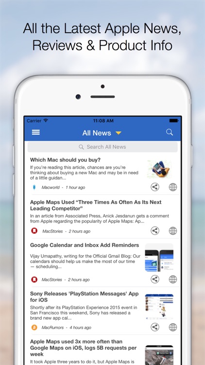 Clarus - Fetch all the latest Apple related news