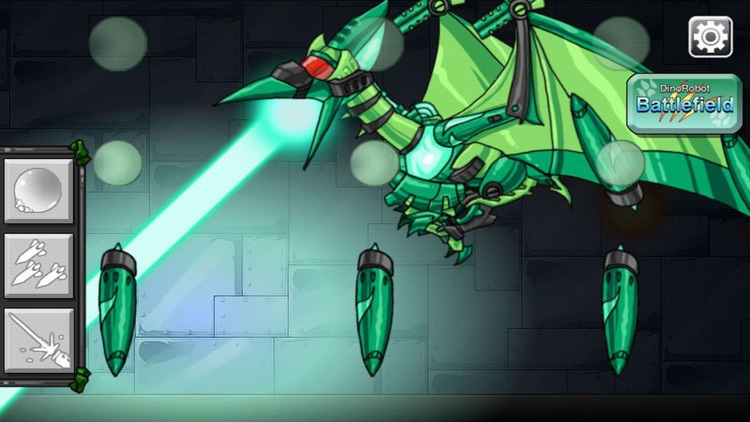 Dino Robot - Ptera Green screenshot-3