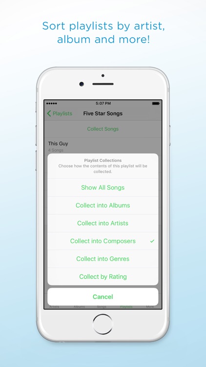 Cesium Music Player screenshot-3