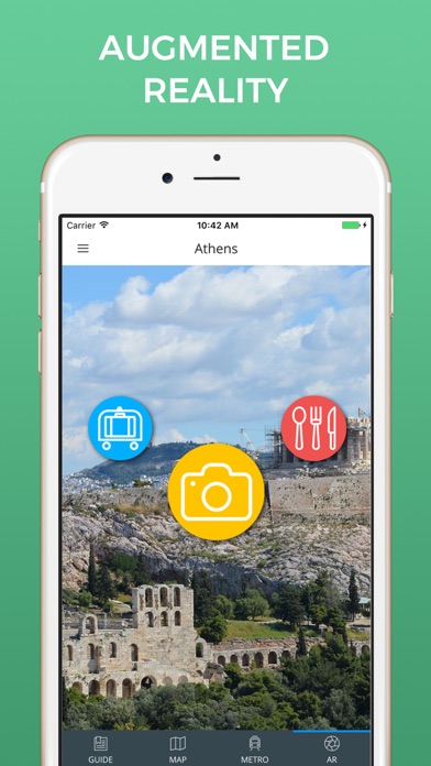 How to cancel & delete Athens Travel Guide with Offline Street Map from iphone & ipad 2