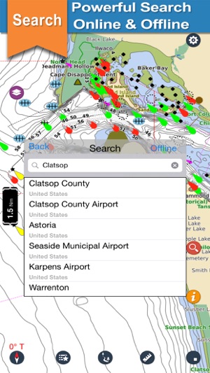 Boating Oregon Nautical Charts(圖3)-速報App