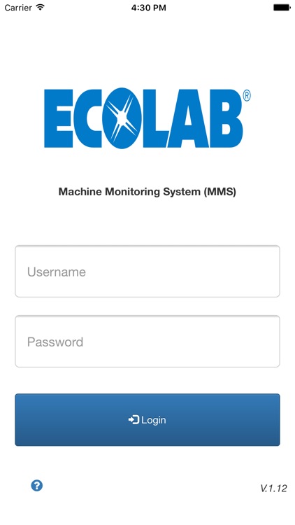 Ecolab MMS