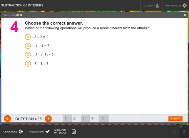 Subtraction of Integers(圖5)-速報App