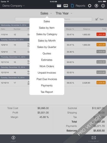 Quick Sale - Invoicing screenshot 4