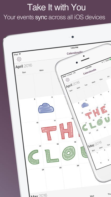 Calendoodle - The Pen & Ink Whiteboard Calendar screenshot-4