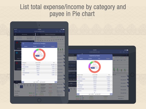 Checkbook Wiz Pro- Track Expense, Income & Account screenshot 3