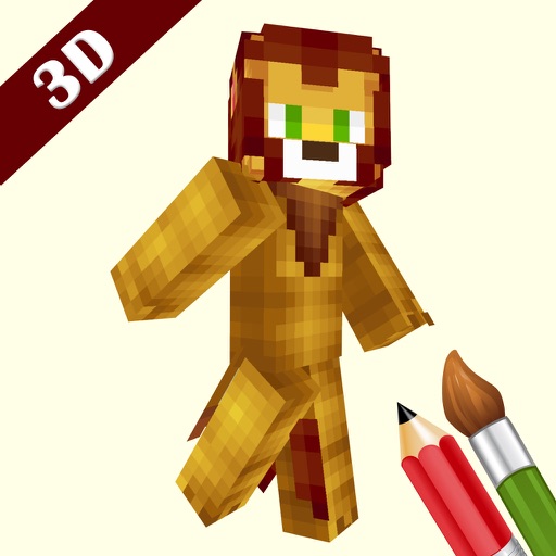 3D Animal Skin  Editor For Minecraft PE+PC