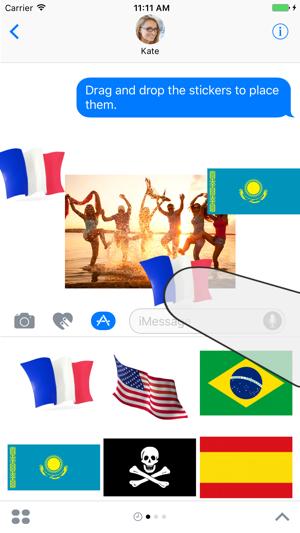 Flags of the World Sticker Pack(圖2)-速報App