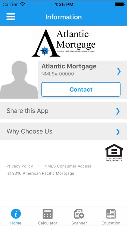 Atlantic Mortgage App