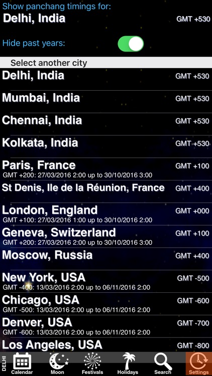 India Panchang Calendar 2010 screenshot-4
