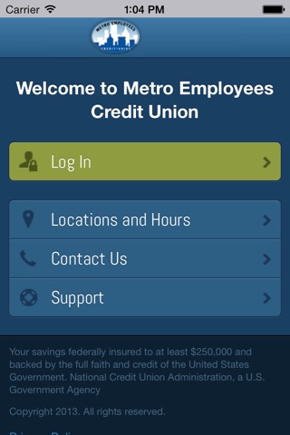 Metro Employees Credit Union screenshot 2