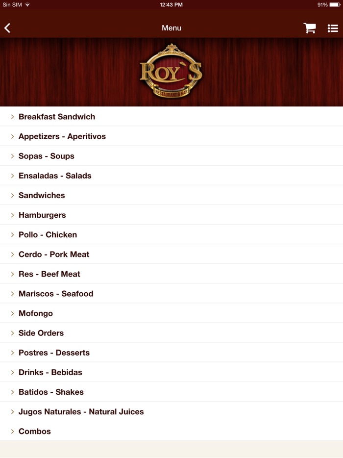 Roys Restaurant