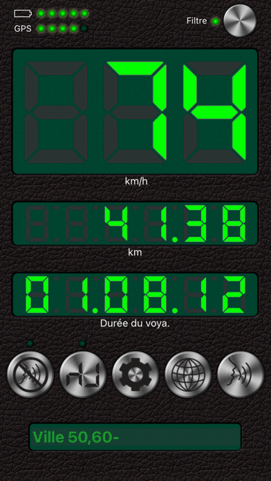 Compteur de vitesse parlant Compteur de vitesse parlant