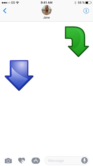 七箭頭貼紙包(圖2)-速報App