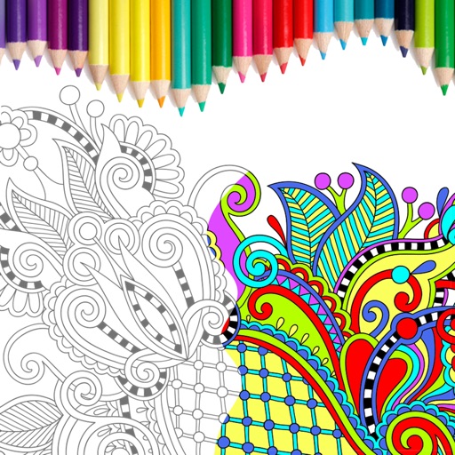 Coloring Book For Adults - Paisleys Edition icon