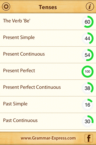 Grammar Express: Tenses screenshot 2