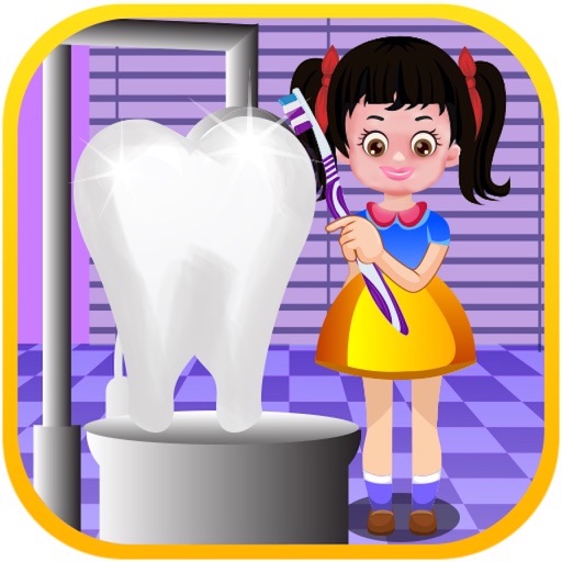 Baby Kids Dental Care Icon