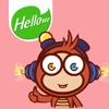 Hellowe Stickers: Electric monkey