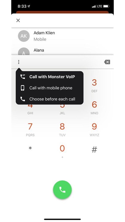 Monster VoIP Mobile App screenshot-3