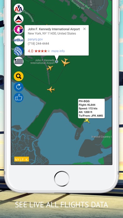 How to cancel & delete Air USA Free - Live Flight Tracking & Status from iphone & ipad 3