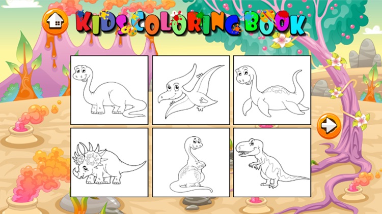 Coloring And Matching Game For Kids Education