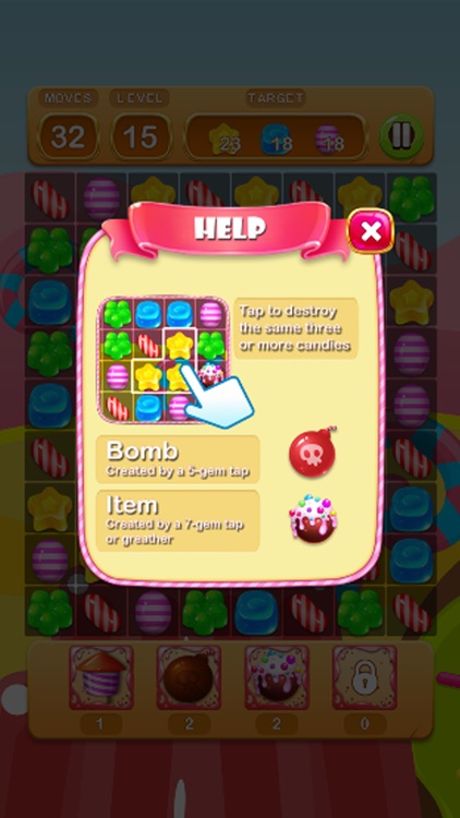 Candies Sweety Game - Match 3 & Puzzle screenshot-4