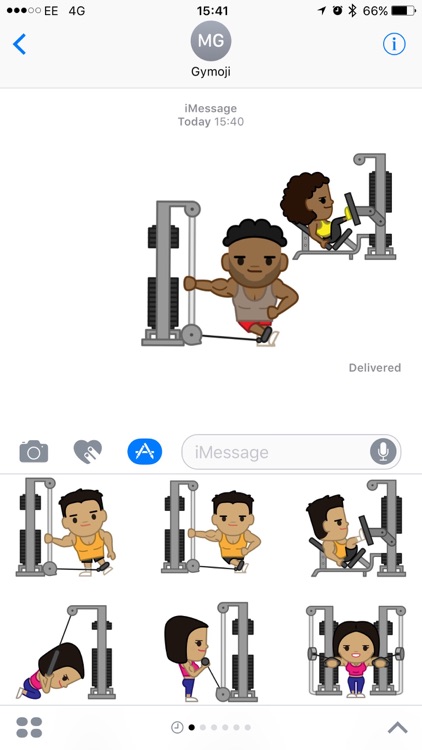 Gymoji - Fitness Stickers by body360 screenshot-3