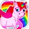 Baby Pegasus in the Rainbow Unicorn Twilight Kingdom