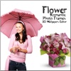 Flower Romantic Photo Frames 3D Wallpapers Editor
