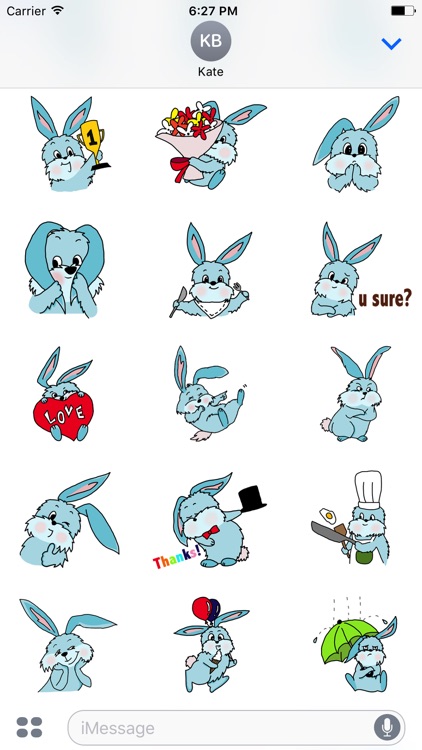 Benny Bunny Stickers