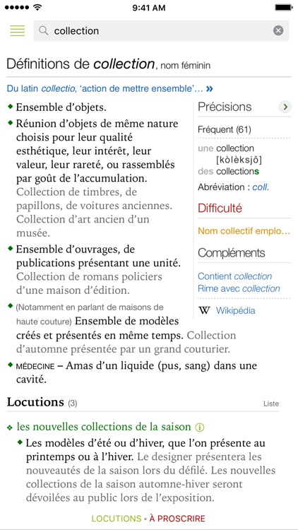 Antidote Mobile – French, Dictionaries & Guides