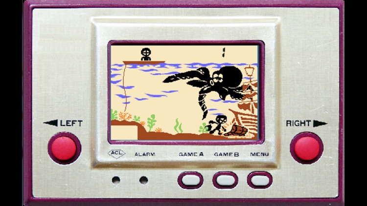 Octopus LCD Game