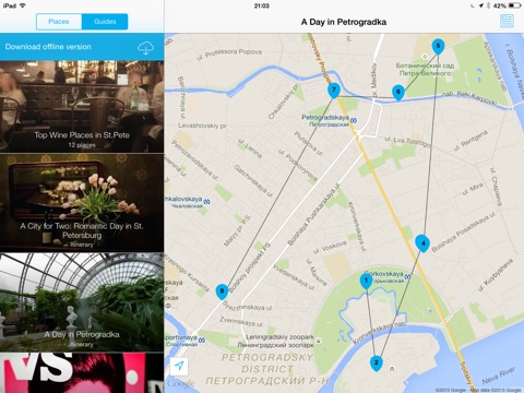 Saint Petersburg Travel Guide, Planner, Offline screenshot 2