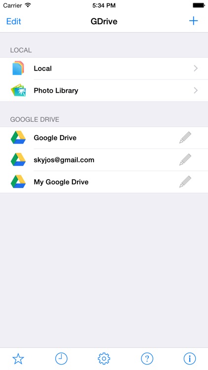GDrive for Google Drive