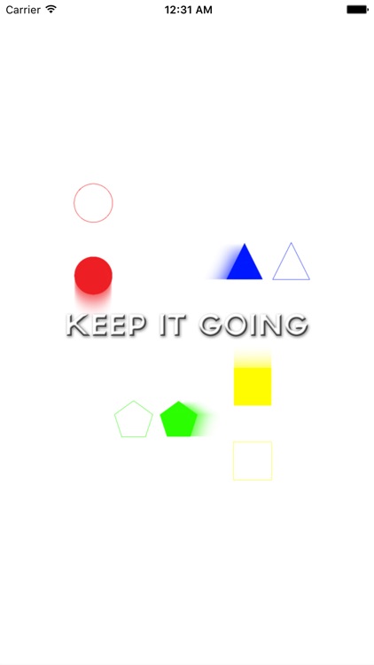 Keep It Going Game - Time The Shapes Game