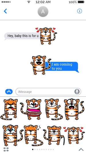 Tiger Emojis Stickers(圖3)-速報App