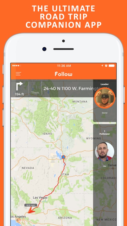Follow: Drive Together - The Multiple Car Tracker screenshot-4