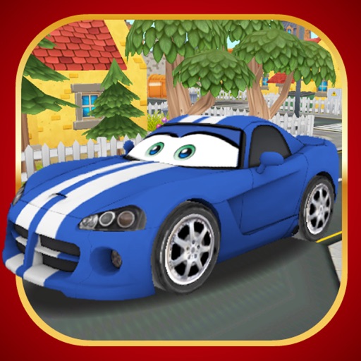 Racer Cars 3D Icon