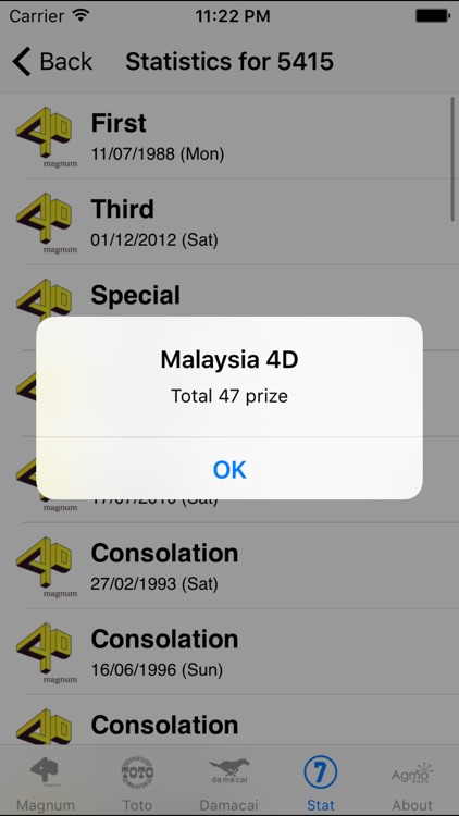 Malaysia 4D results Live screenshot-4