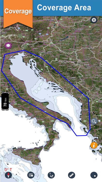 Adriatic S. Nautical Charts