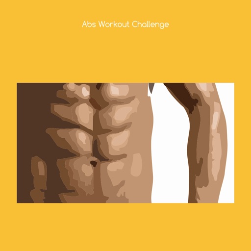 Abs workout challenge icon