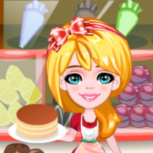 Cake shop-cooking cake games icon