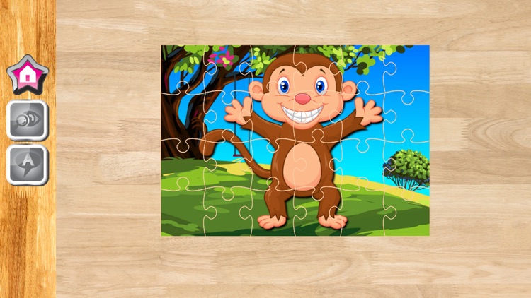 My Monkey Jigsaw Puzzle for Little Kids