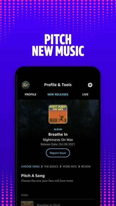 Amazon Music for Artists screenshot1