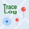 A full-featured application traces and logs actual location, travel data and work time for your projects