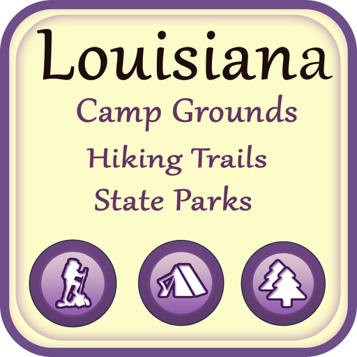 Louisiana Campgrounds & Hiking Trails,State Parks icon