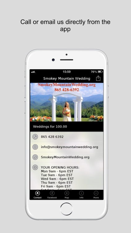 Smokey Mountain Wedding