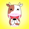 Happy Cow Stickers ● for iMessage