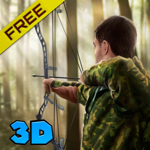 Bow Arrow Archery Animal Hunting Sim Icon